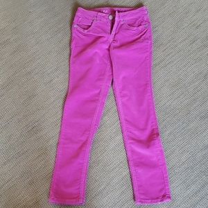 Justice corduroy girls jeans size 10 R